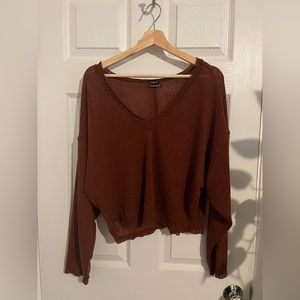 Urban Outfitters rust top